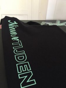 Textieldruk joggingbroek